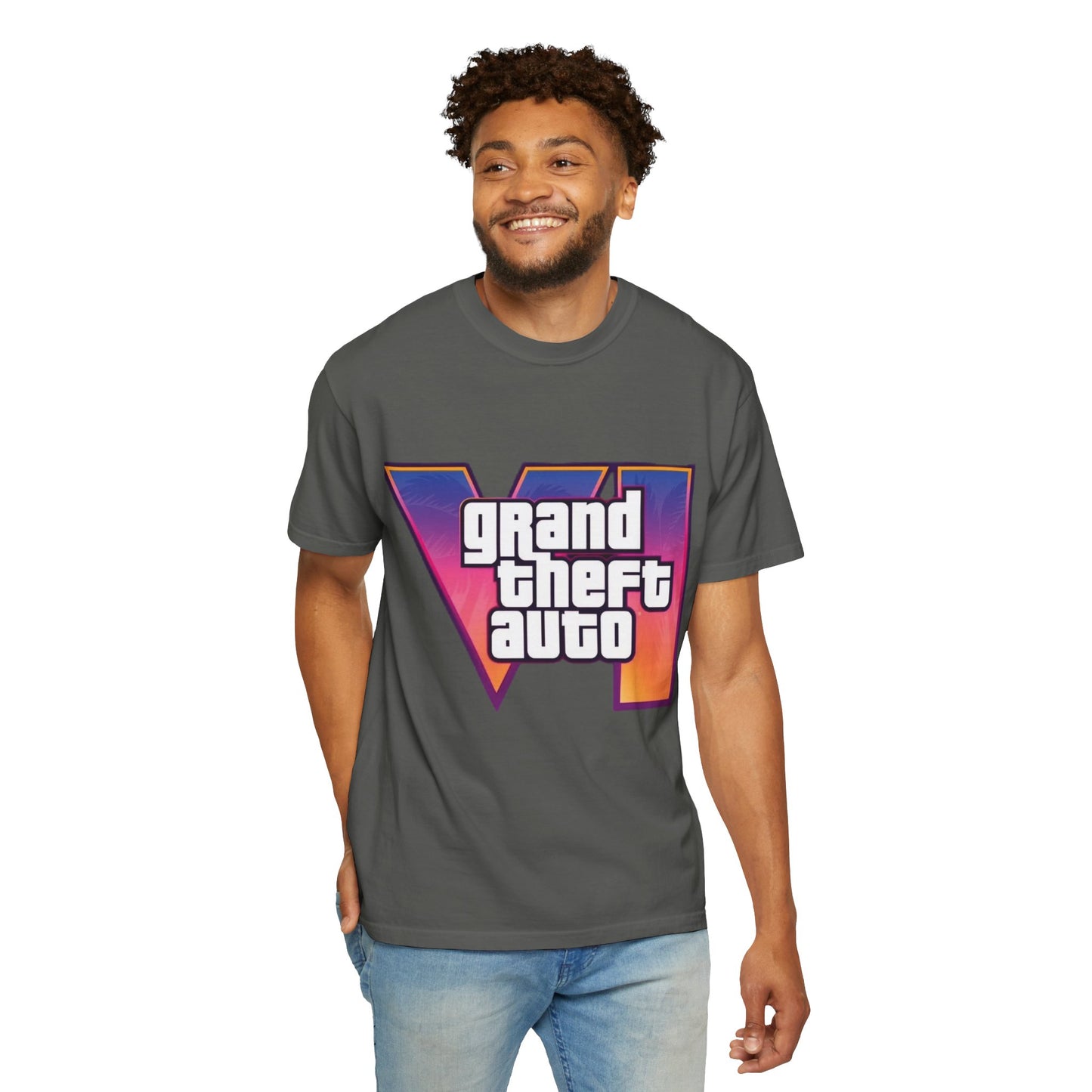 Vice City 6 Tee – VI Inspired Tshirt | Unisex Gamer Tee, Gift for Gamers, Casual Streetwear, Video Game Apparel, Game Night Must-Have