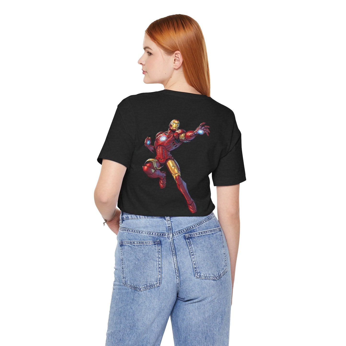 Iron Hero Unisex Tee - Comfy Gift for Fans, Superhero Apparel, Casual Wear, Geeky Fashion, Birthday Present