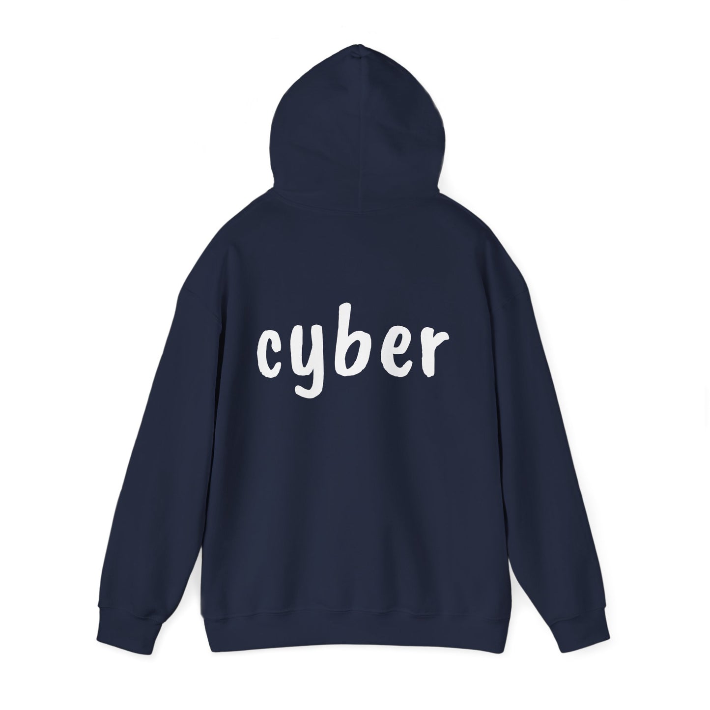 Cool Cyber Hoodie | Unisex Heavy Blend Sweatshirt, Gamer Gift, Tech Lover Apparel, Stylish Streetwear, Casual Comfort, Perfect for Events