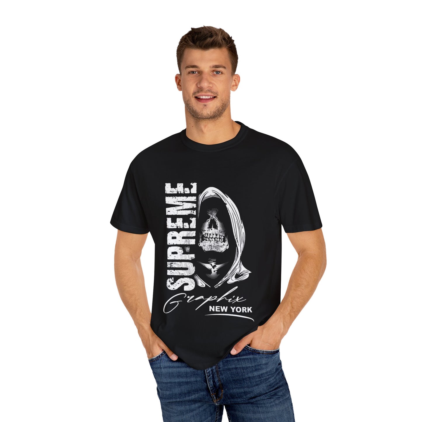 Unisex Graphic T-shirt, Edgy Streetwear Tee, Casual Fashion for Teens and Adults, Perfect Gift for Birthdays, Cool Summer Style