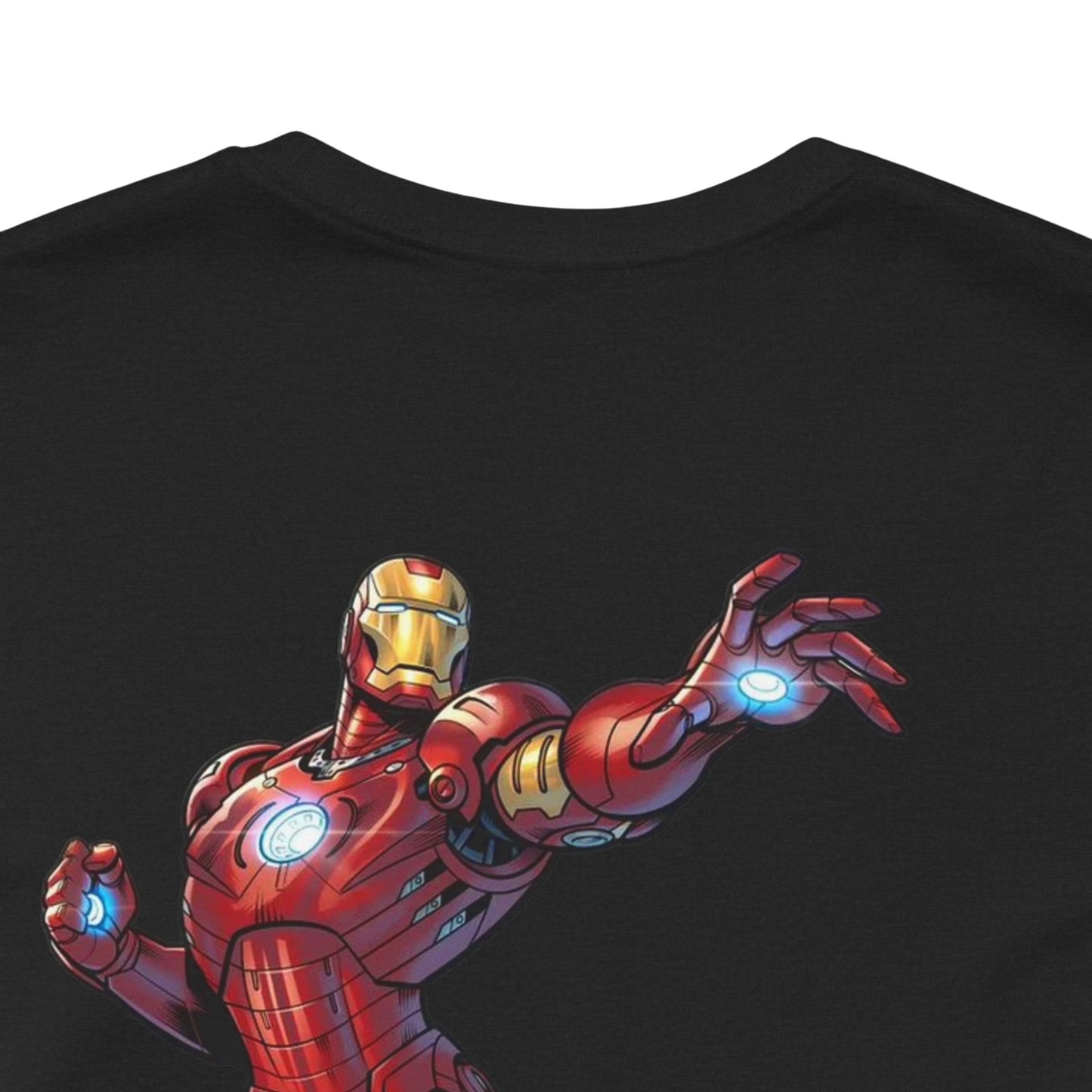Iron Hero Unisex Tee - Comfy Gift for Fans, Superhero Apparel, Casual Wear, Geeky Fashion, Birthday Present