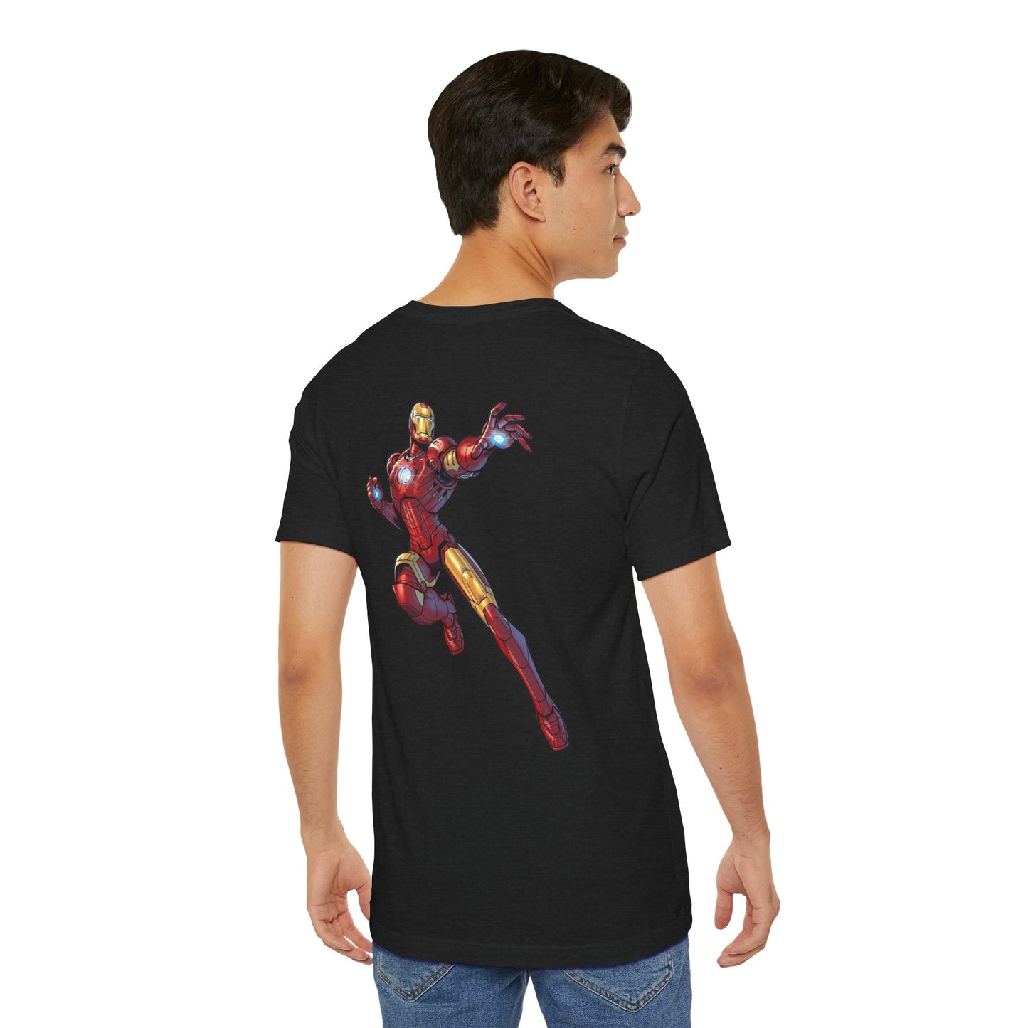 Iron Hero Unisex Tee - Comfy Gift for Fans, Superhero Apparel, Casual Wear, Geeky Fashion, Birthday Present