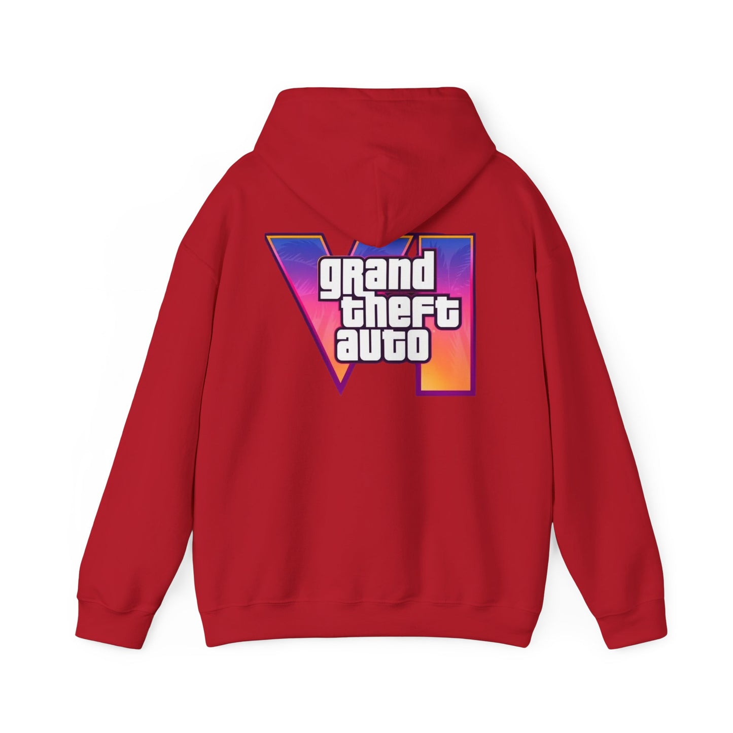 Gamer Hooded Sweatshirt | Unisex Heavy Blend™ | Retro Gaming Apparel, Gamer Gift, Video Game Hoodie, Grand Theft Auto Merch, Casual Wear