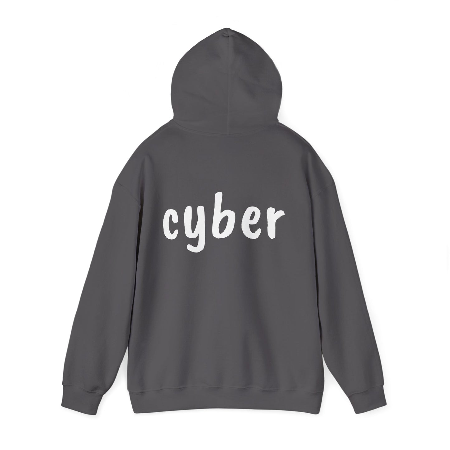 Cool Cyber Hoodie | Unisex Heavy Blend Sweatshirt, Gamer Gift, Tech Lover Apparel, Stylish Streetwear, Casual Comfort, Perfect for Events