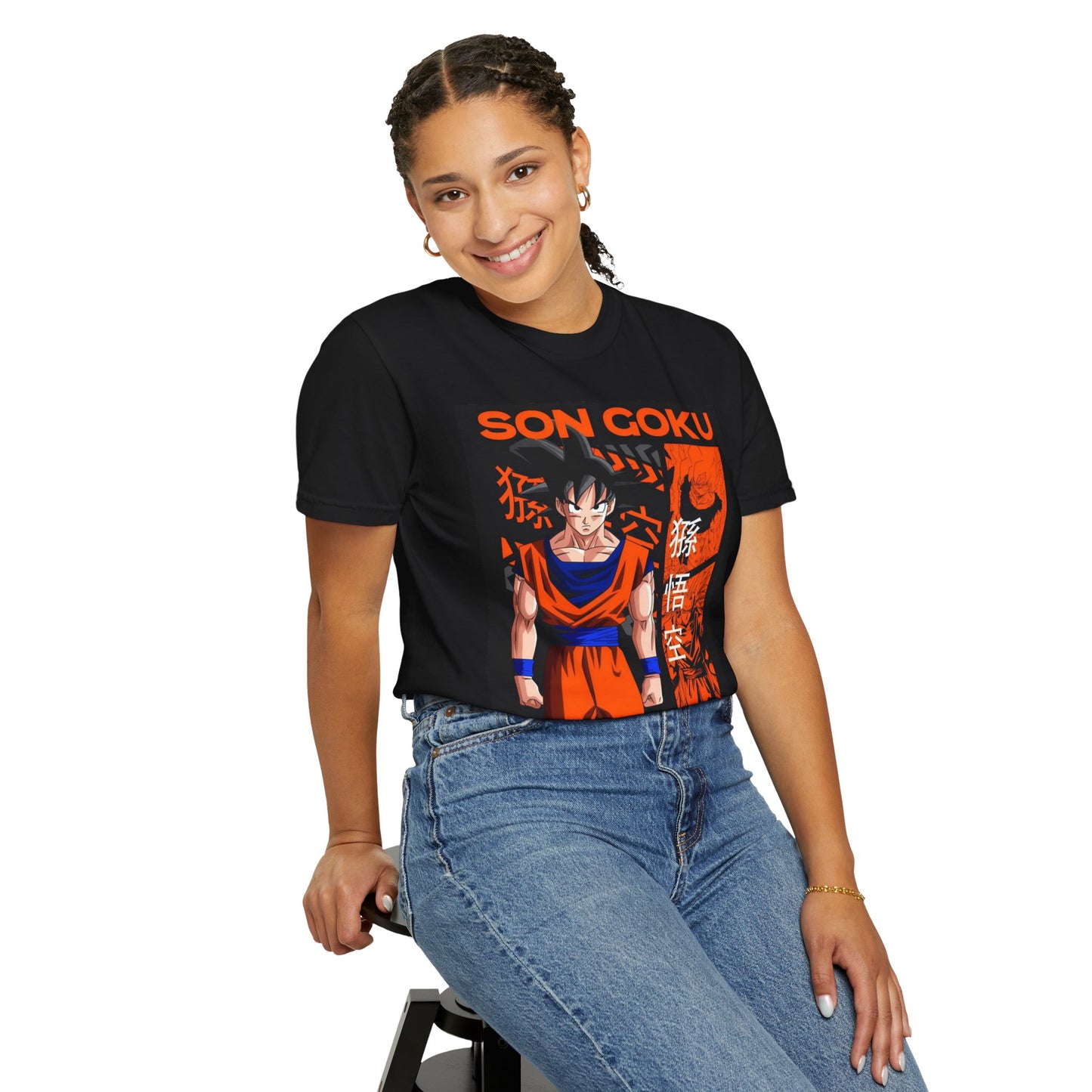 Dragon Ball Z Son Goku T-Shirt, Unisex Anime Tee, Manga Apparel, Gift for Fans, Casual Wear, Everyday Style