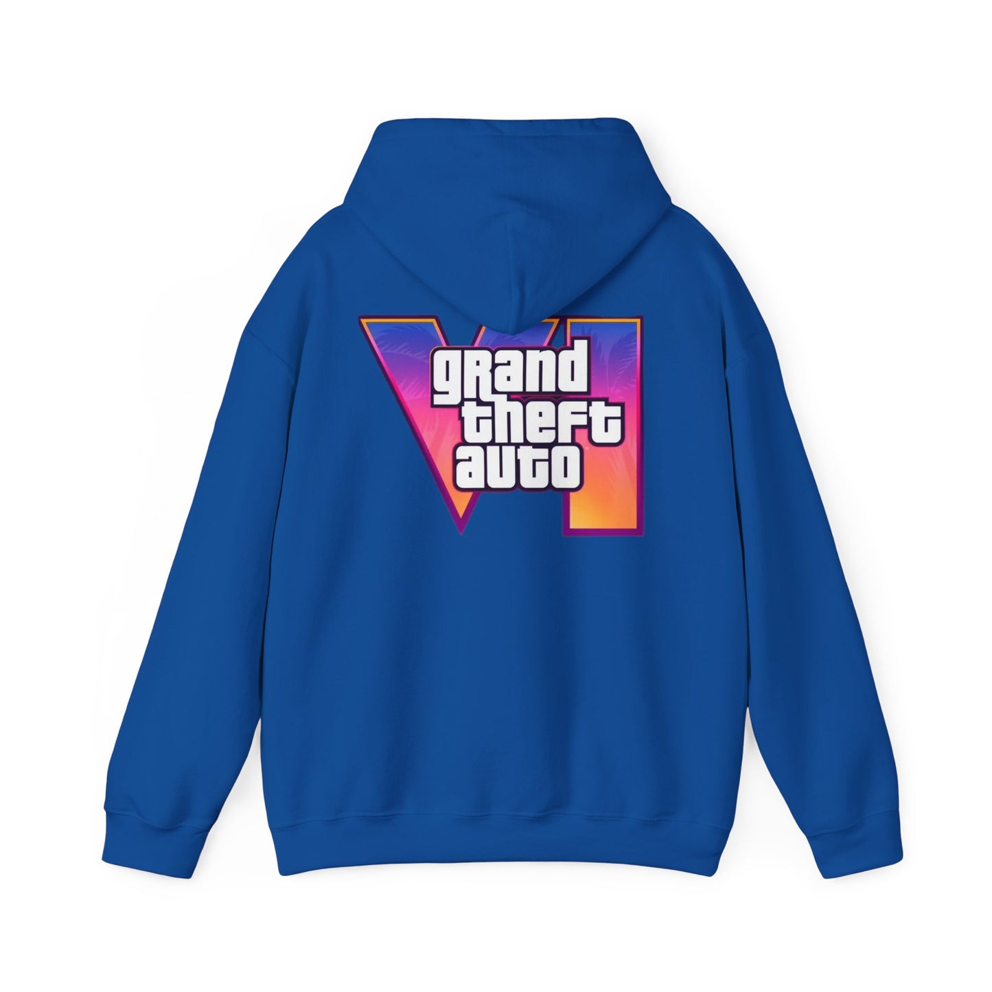 Gamer Hooded Sweatshirt | Unisex Heavy Blend™ | Retro Gaming Apparel, Gamer Gift, Video Game Hoodie, Grand Theft Auto Merch, Casual Wear