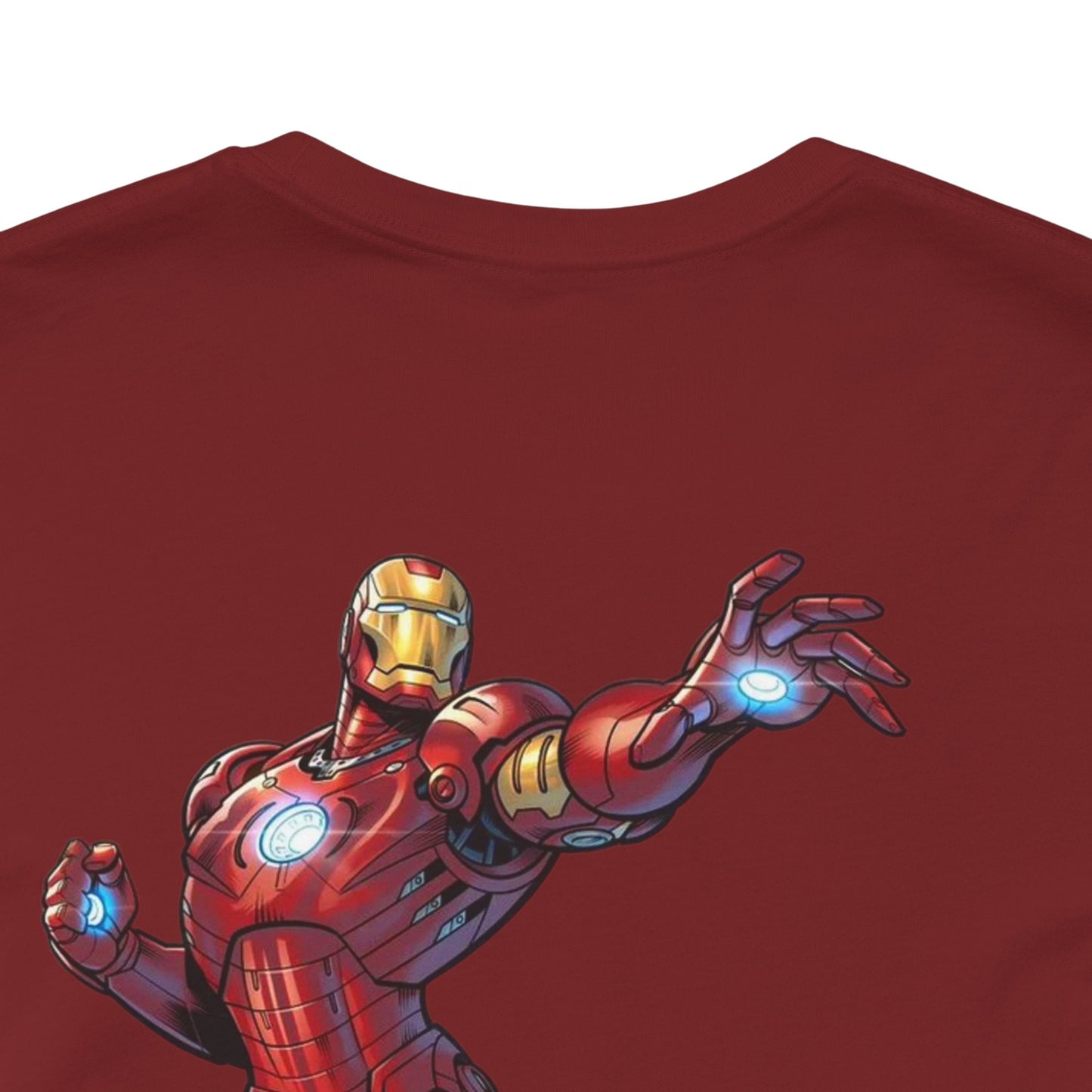 Iron Hero Unisex Tee - Comfy Gift for Fans, Superhero Apparel, Casual Wear, Geeky Fashion, Birthday Present