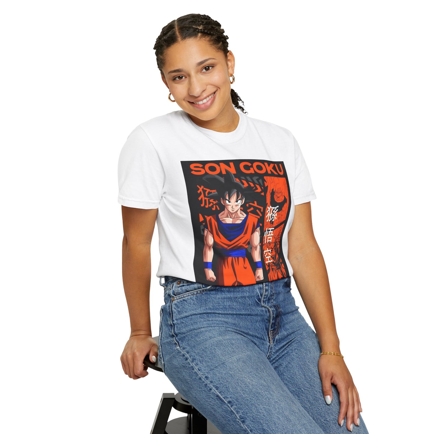 Dragon Ball Z Son Goku T-Shirt, Unisex Anime Tee, Manga Apparel, Gift for Fans, Casual Wear, Everyday Style
