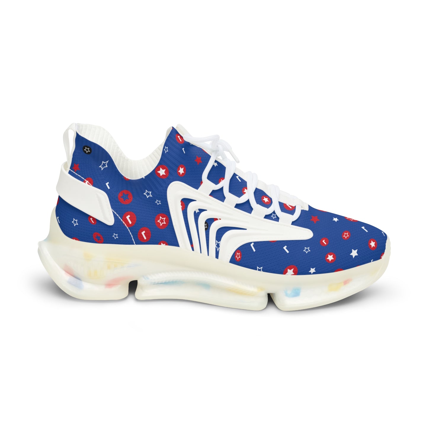 Stylish Men's Sneakers with Colorful Star Design | Trendy Athletic Shoes for Casual Wear, Birthday Gift, Sports, Outdoor Activities