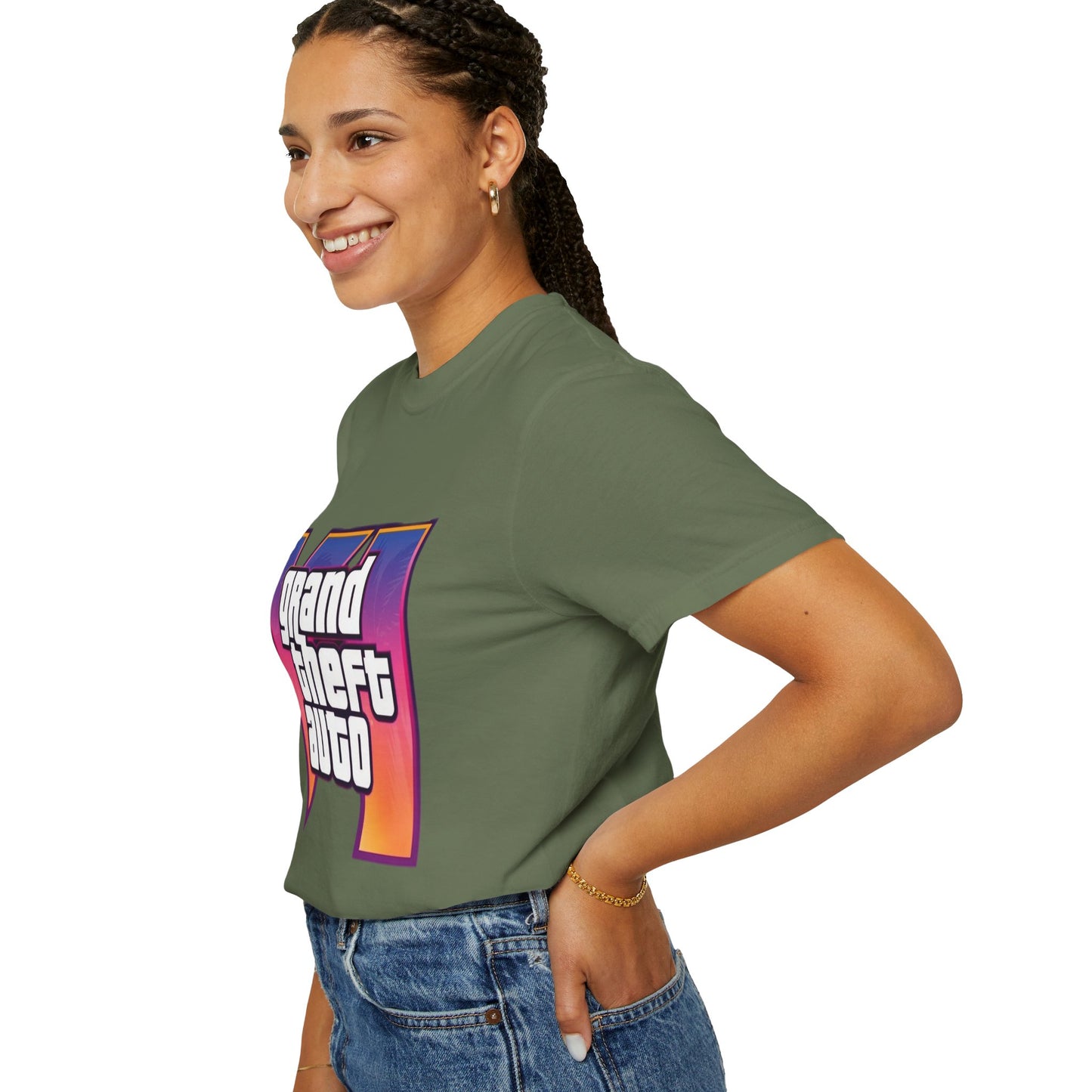 Vice City 6 Tee – VI Inspired Tshirt | Unisex Gamer Tee, Gift for Gamers, Casual Streetwear, Video Game Apparel, Game Night Must-Have