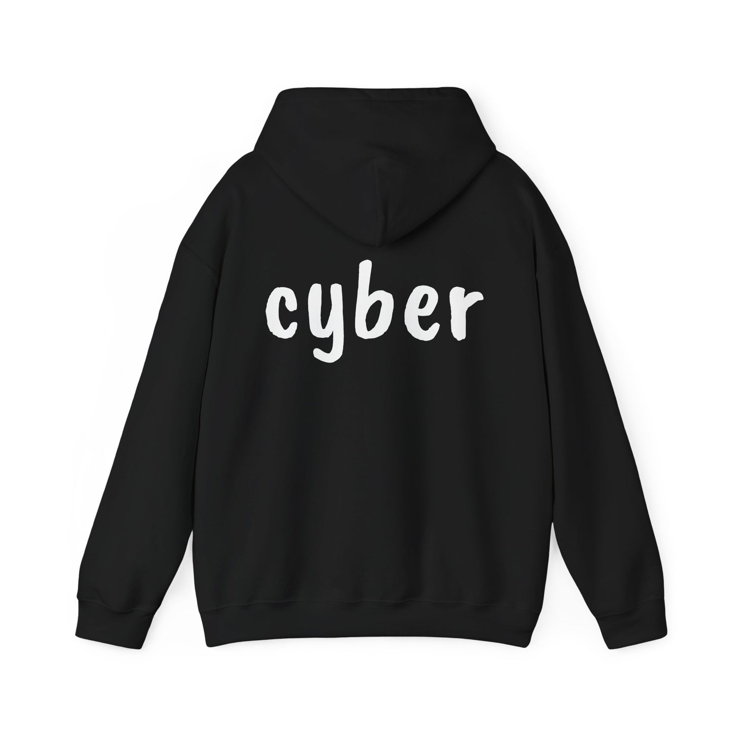 Cool Cyber Hoodie | Unisex Heavy Blend Sweatshirt, Gamer Gift, Tech Lover Apparel, Stylish Streetwear, Casual Comfort, Perfect for Events