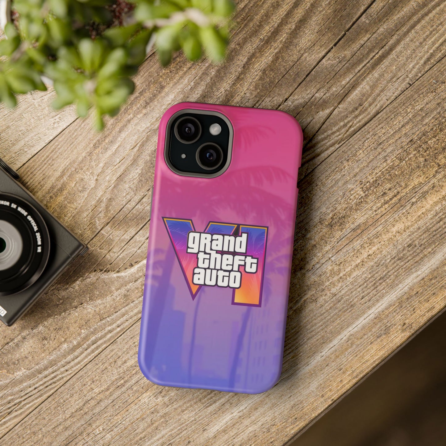 Vice City 6 Case – Pocket Crime Gear, Vibrant Gaming Accessory, Protective Cover, Gamer Gift, Fun Phone Case