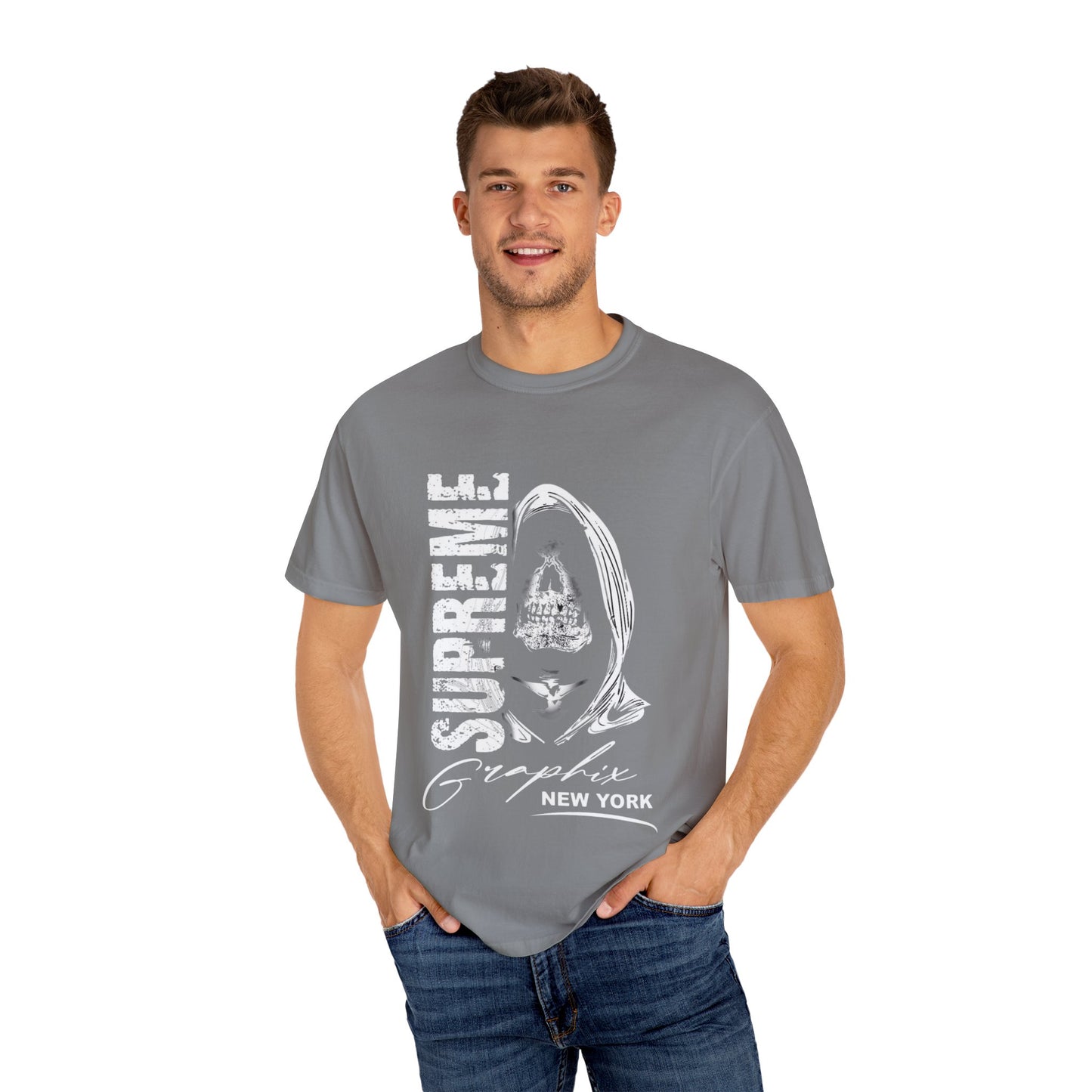 Unisex Graphic T-shirt, Edgy Streetwear Tee, Casual Fashion for Teens and Adults, Perfect Gift for Birthdays, Cool Summer Style