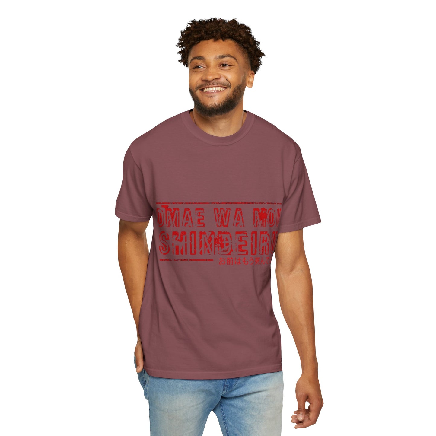 OMAE WA MOU SHINDEIRU Vintage-Inspired Unisex T-Shirt - , Gift for Anime Fans, Casual Wear, Street Style, Unique Graphic Tee