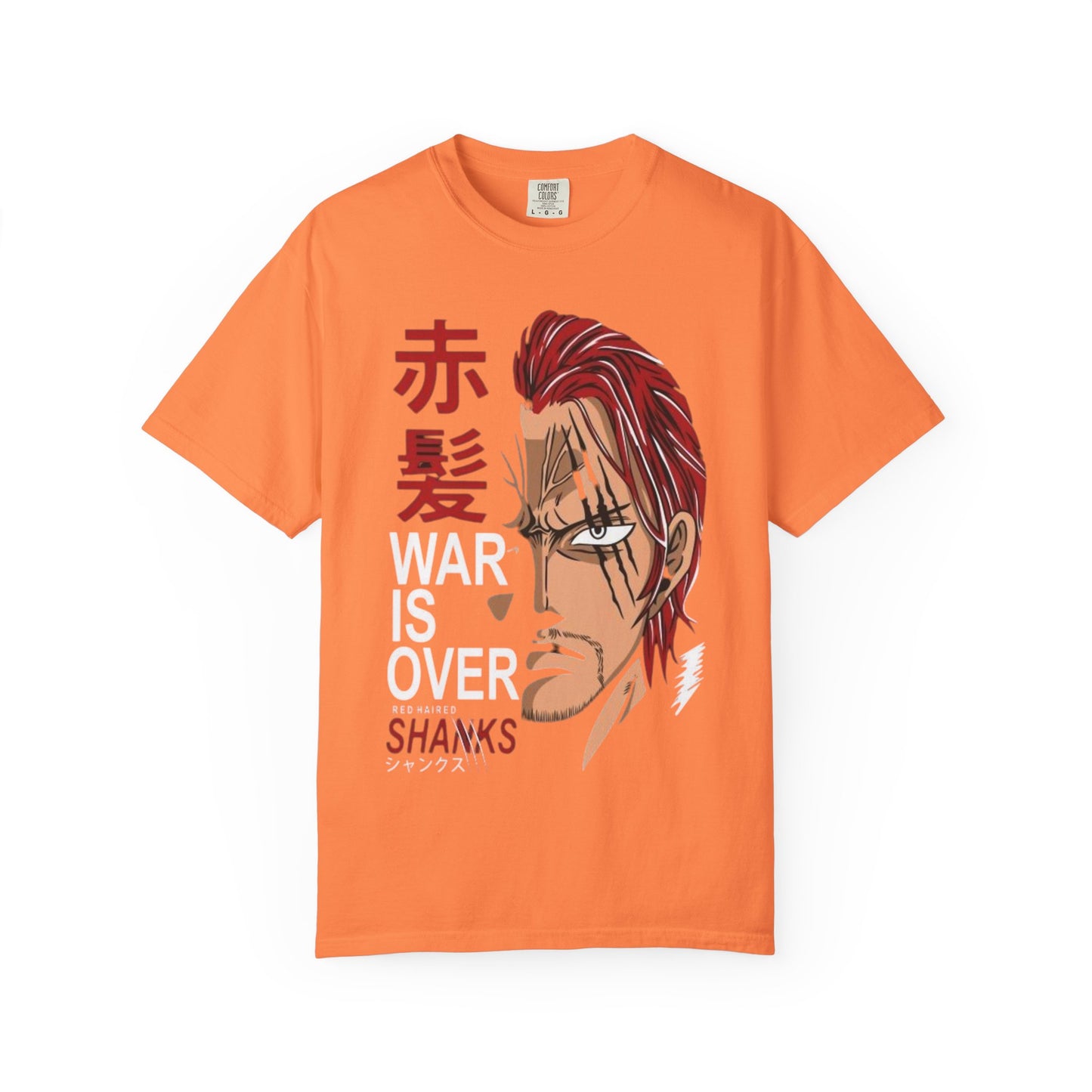 Unisex Anime War is Over T-shirt with Bold Message - Perfect for Fans, Gifts, Events, Merch, Streetwear, and Casual Wear