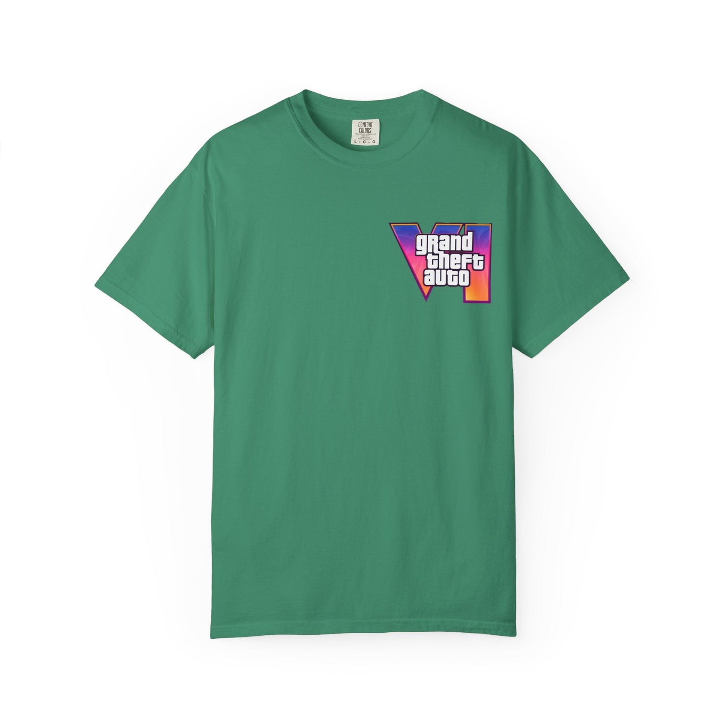 VICE CITY 6 VI Unisex T-Shirt - Gamer Tee, Video Game Gift, Casual Wear, Birthday Present, Graphic Tee