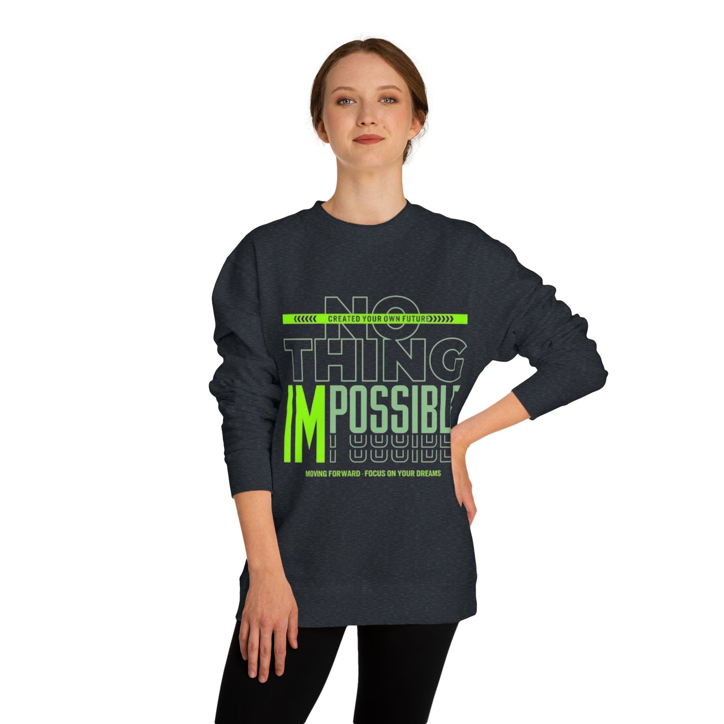 Inspirational Crew Neck Sweatshirt,Kratos Design, Motivation Gift, Unisex Sweatshirt, Gamer Apparel, , Cozy Casual Wear