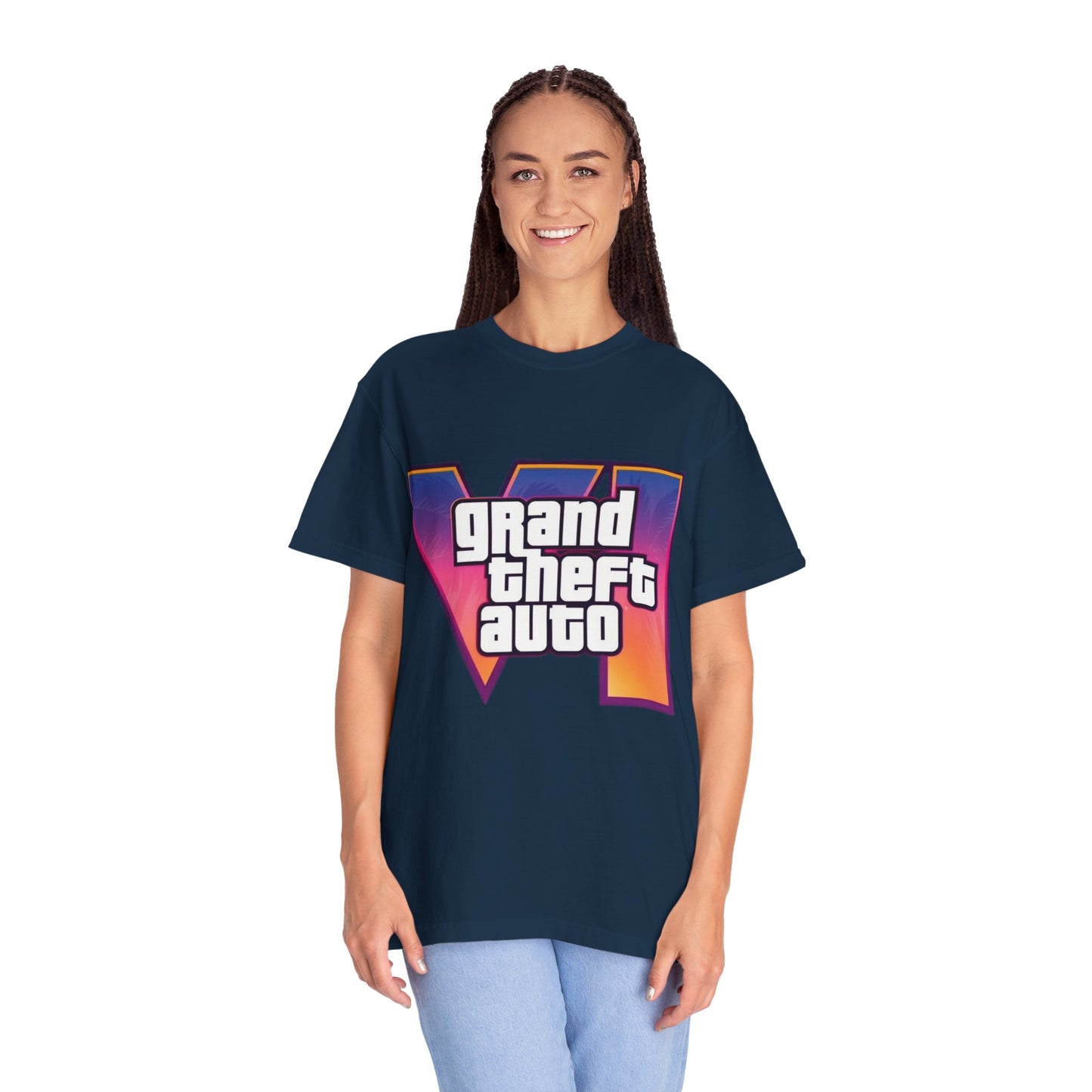 Vice City 6 Tee – VI Inspired Tshirt | Unisex Gamer Tee, Gift for Gamers, Casual Streetwear, Video Game Apparel, Game Night Must-Have
