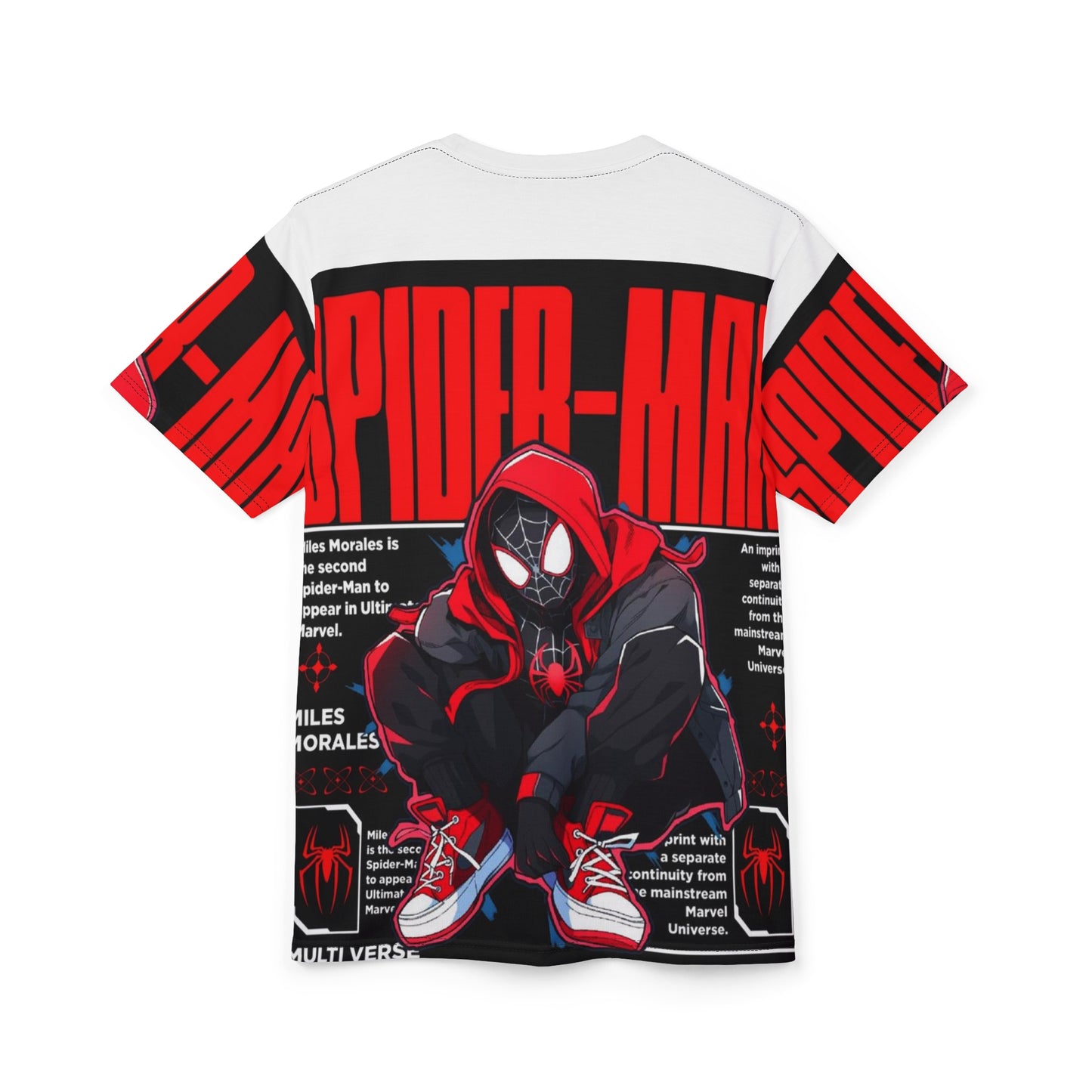 Spider-Man AOP Unisex Tee, Superhero T-Shirt, Comic Book Apparel, Gift for Fans, Youth & Adult Casual Wear