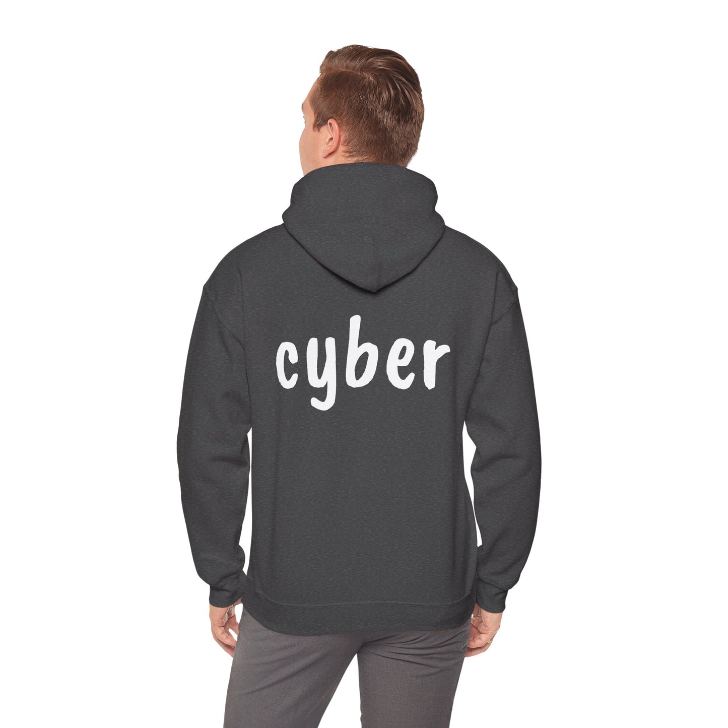 Cool Cyber Hoodie | Unisex Heavy Blend Sweatshirt, Gamer Gift, Tech Lover Apparel, Stylish Streetwear, Casual Comfort, Perfect for Events