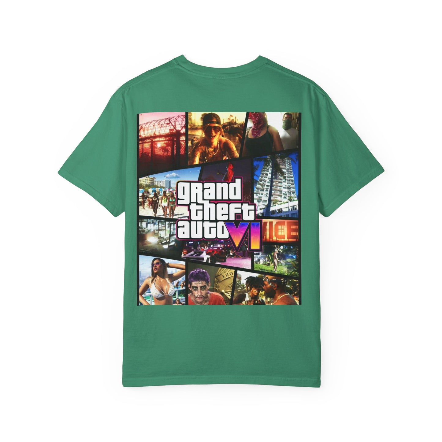 VICE CITY 6 VI Unisex T-Shirt - Gamer Tee, Video Game Gift, Casual Wear, Birthday Present, Graphic Tee