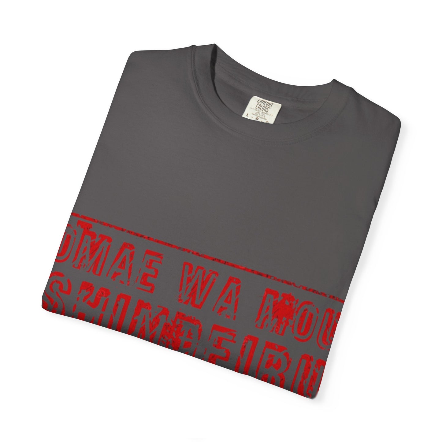 OMAE WA MOU SHINDEIRU Vintage-Inspired Unisex T-Shirt - , Gift for Anime Fans, Casual Wear, Street Style, Unique Graphic Tee