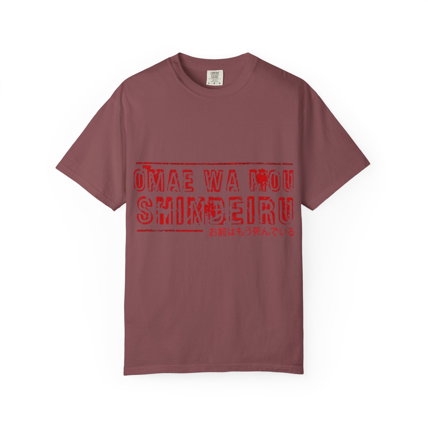 OMAE WA MOU SHINDEIRU Vintage-Inspired Unisex T-Shirt - , Gift for Anime Fans, Casual Wear, Street Style, Unique Graphic Tee