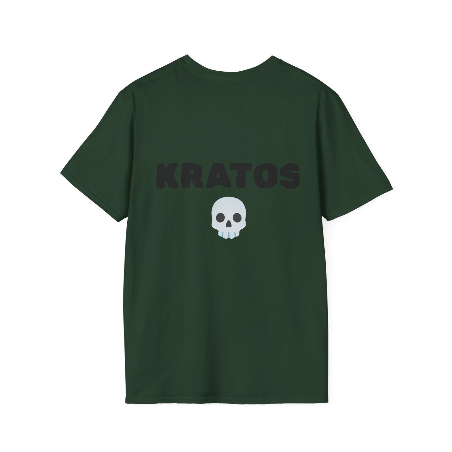 Kratos Inspired Unisex Softstyle T-Shirt, Gaming Tee, Geek Wear, Men's Graphic Tee, Gift for Gamers, Birthday Present, Casual Wear