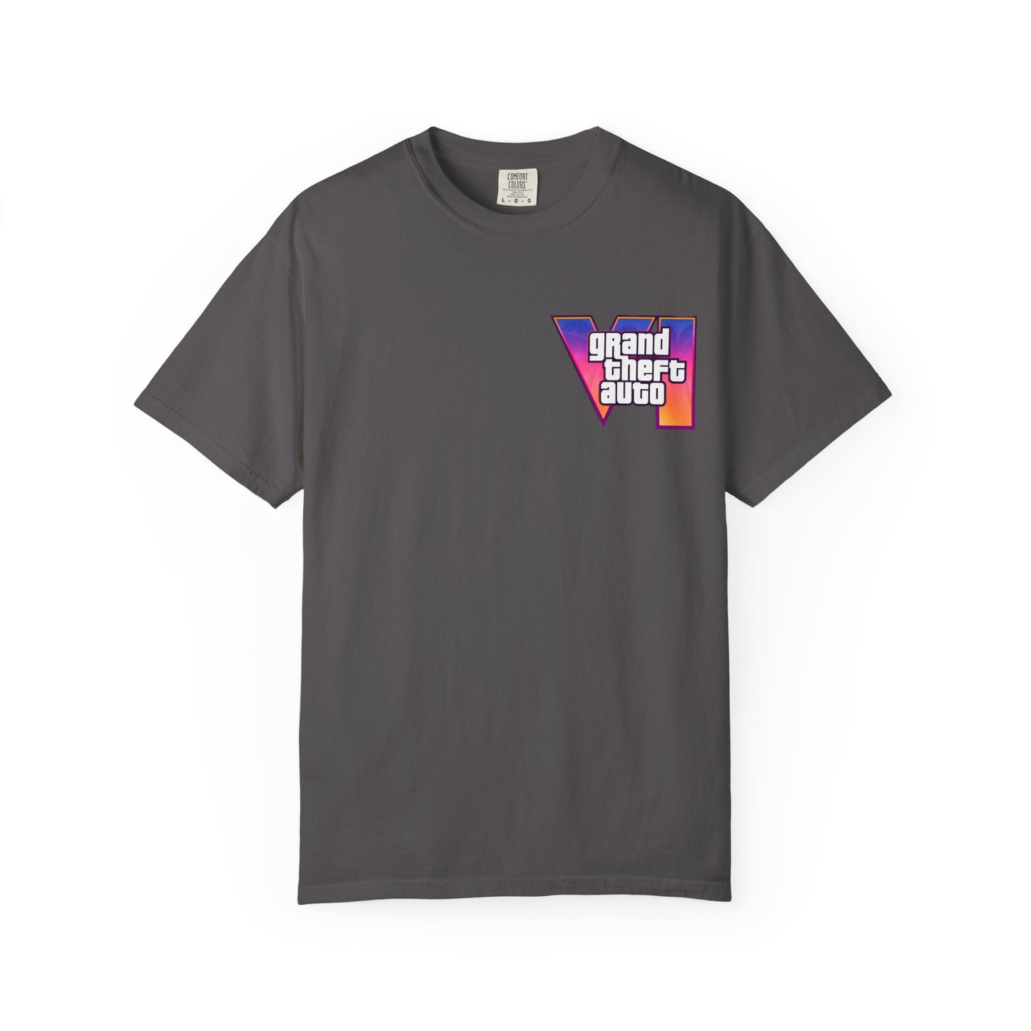 VICE CITY 6 VI Unisex T-Shirt - Gamer Tee, Video Game Gift, Casual Wear, Birthday Present, Graphic Tee