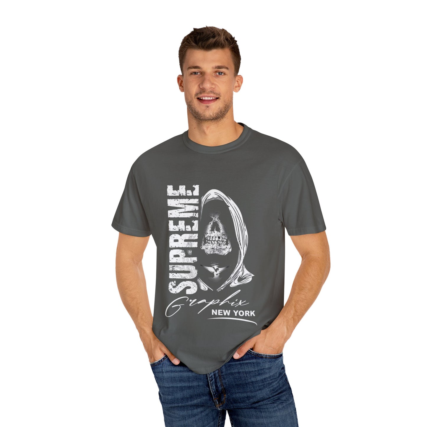 Unisex Graphic T-shirt, Edgy Streetwear Tee, Casual Fashion for Teens and Adults, Perfect Gift for Birthdays, Cool Summer Style