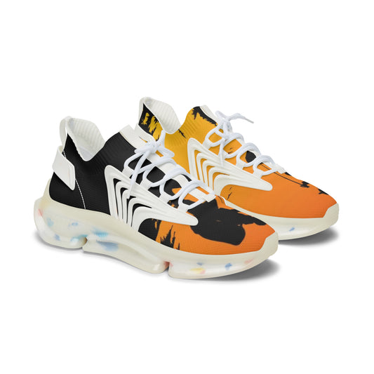 Trendy Women's Mesh Sneakers, Lightweight Athletic Shoes, Stylish Walking Sneakers, Unique Fitness Footwear, Perfect for Everyday Wear