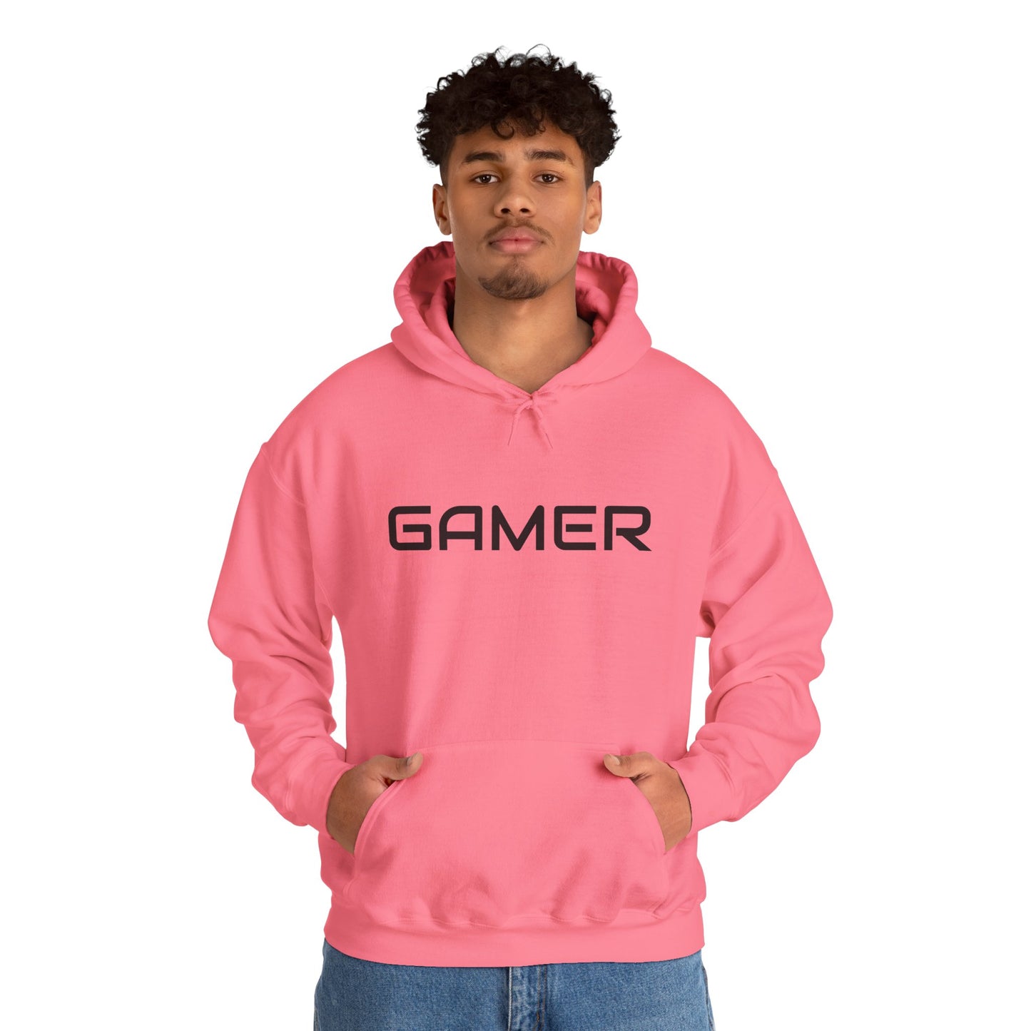 Gamer Hooded Sweatshirt | Unisex Heavy Blend™ | Retro Gaming Apparel, Gamer Gift, Video Game Hoodie, Grand Theft Auto Merch, Casual Wear