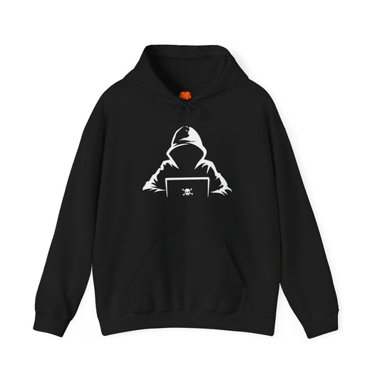 Cool Cyber Hoodie | Unisex Heavy Blend Sweatshirt, Gamer Gift, Tech Lover Apparel, Stylish Streetwear, Casual Comfort, Perfect for Events