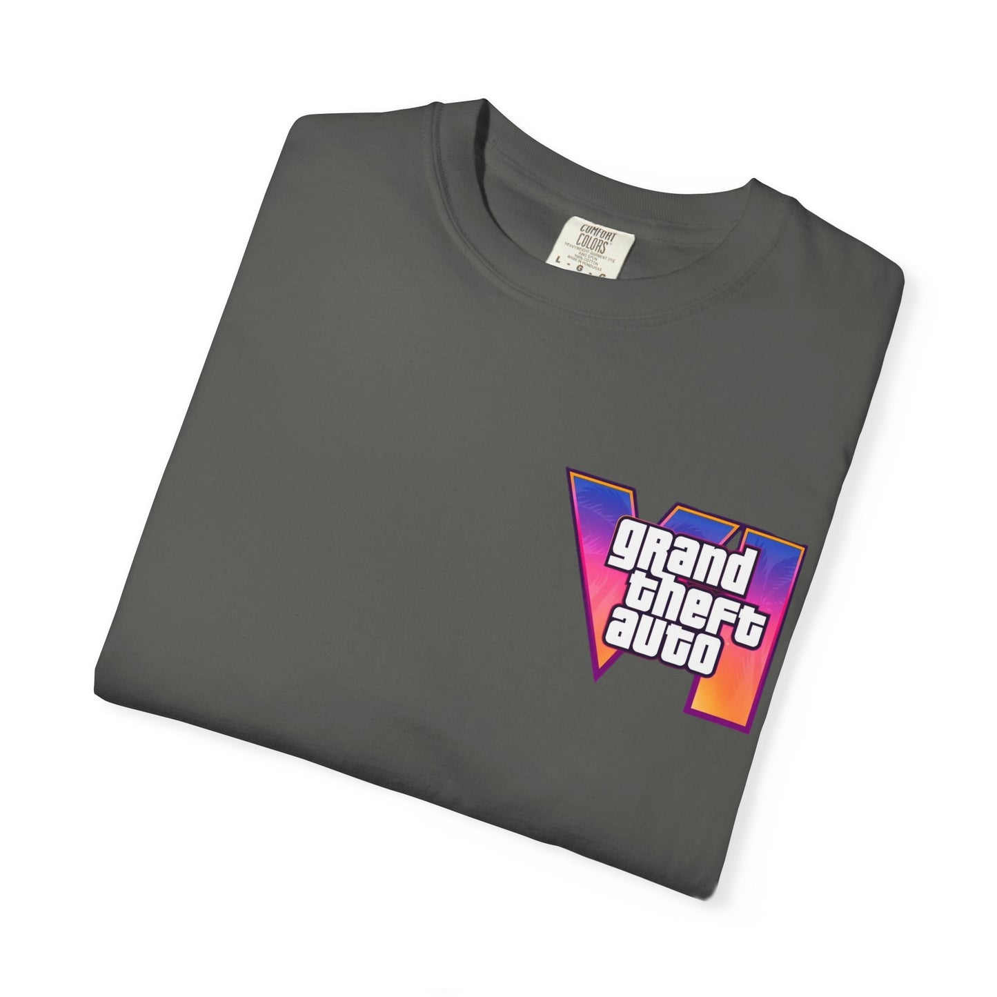 VICE CITY 6 VI Unisex T-Shirt - Gamer Tee, Video Game Gift, Casual Wear, Birthday Present, Graphic Tee