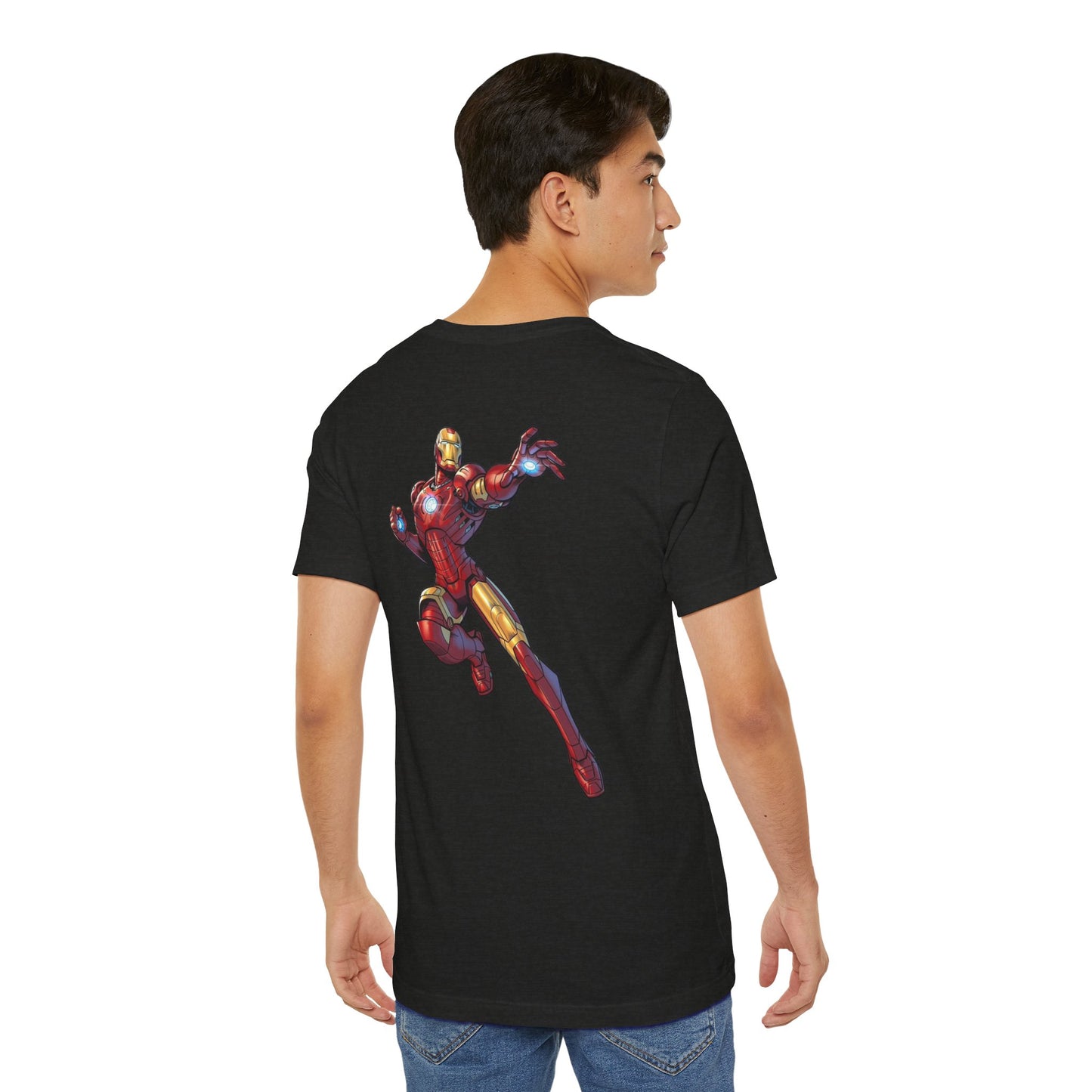 Iron Hero Unisex Tee - Comfy Gift for Fans, Superhero Apparel, Casual Wear, Geeky Fashion, Birthday Present