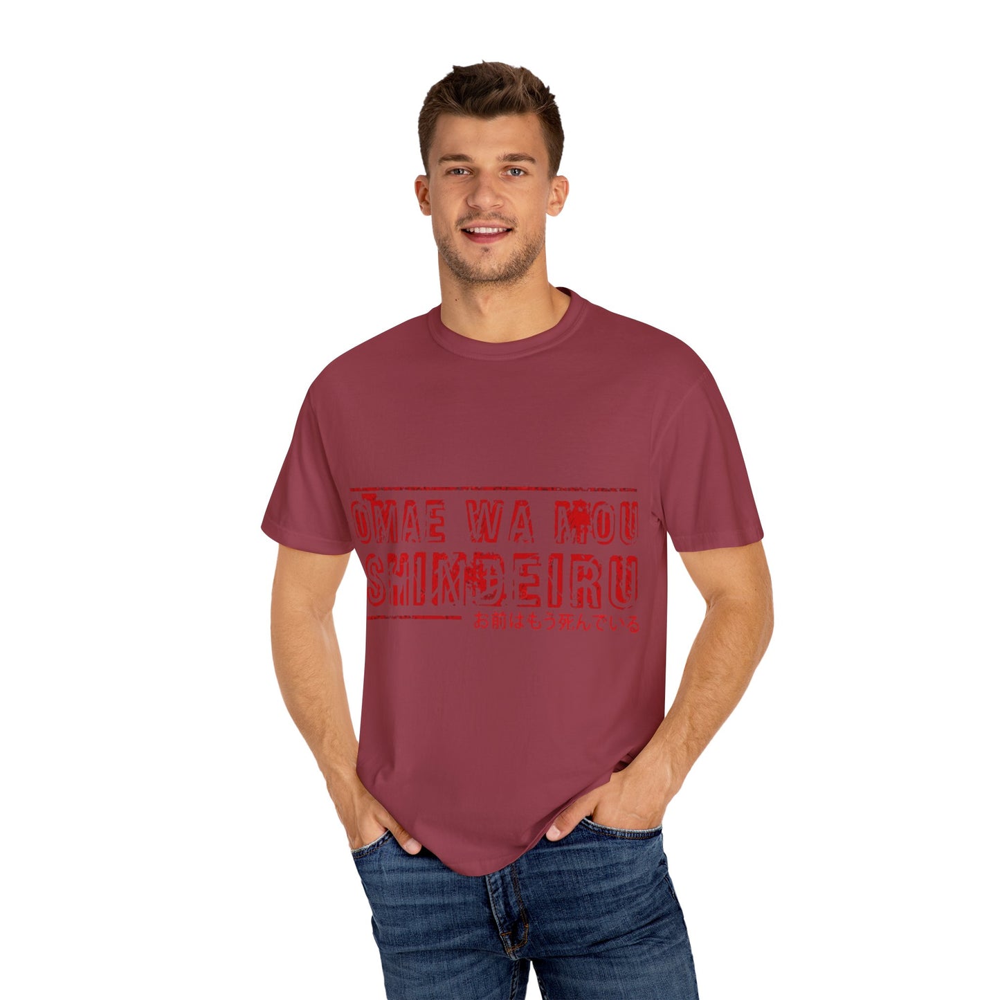 OMAE WA MOU SHINDEIRU Vintage-Inspired Unisex T-Shirt - , Gift for Anime Fans, Casual Wear, Street Style, Unique Graphic Tee