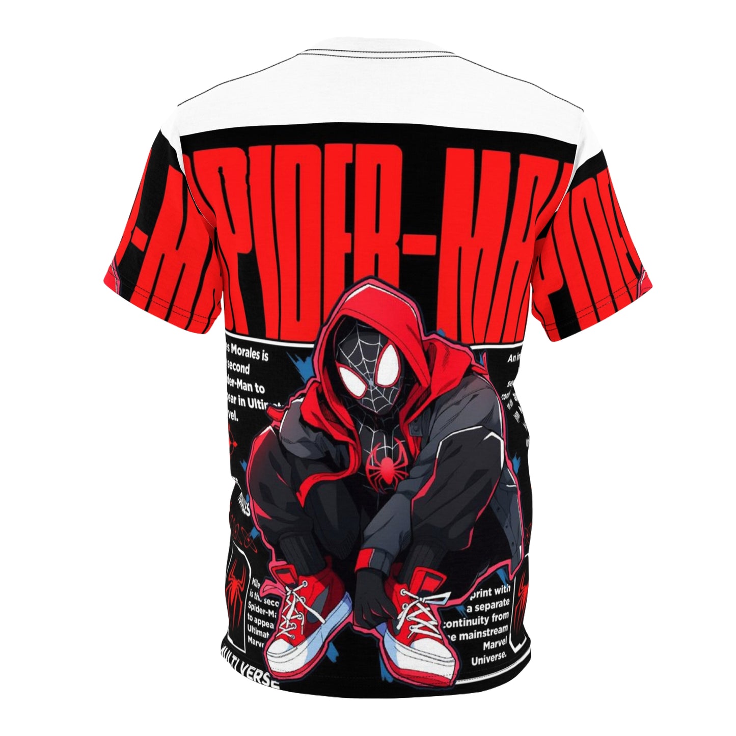Spider-Man AOP Unisex Tee, Superhero T-Shirt, Comic Book Apparel, Gift for Fans, Youth & Adult Casual Wear