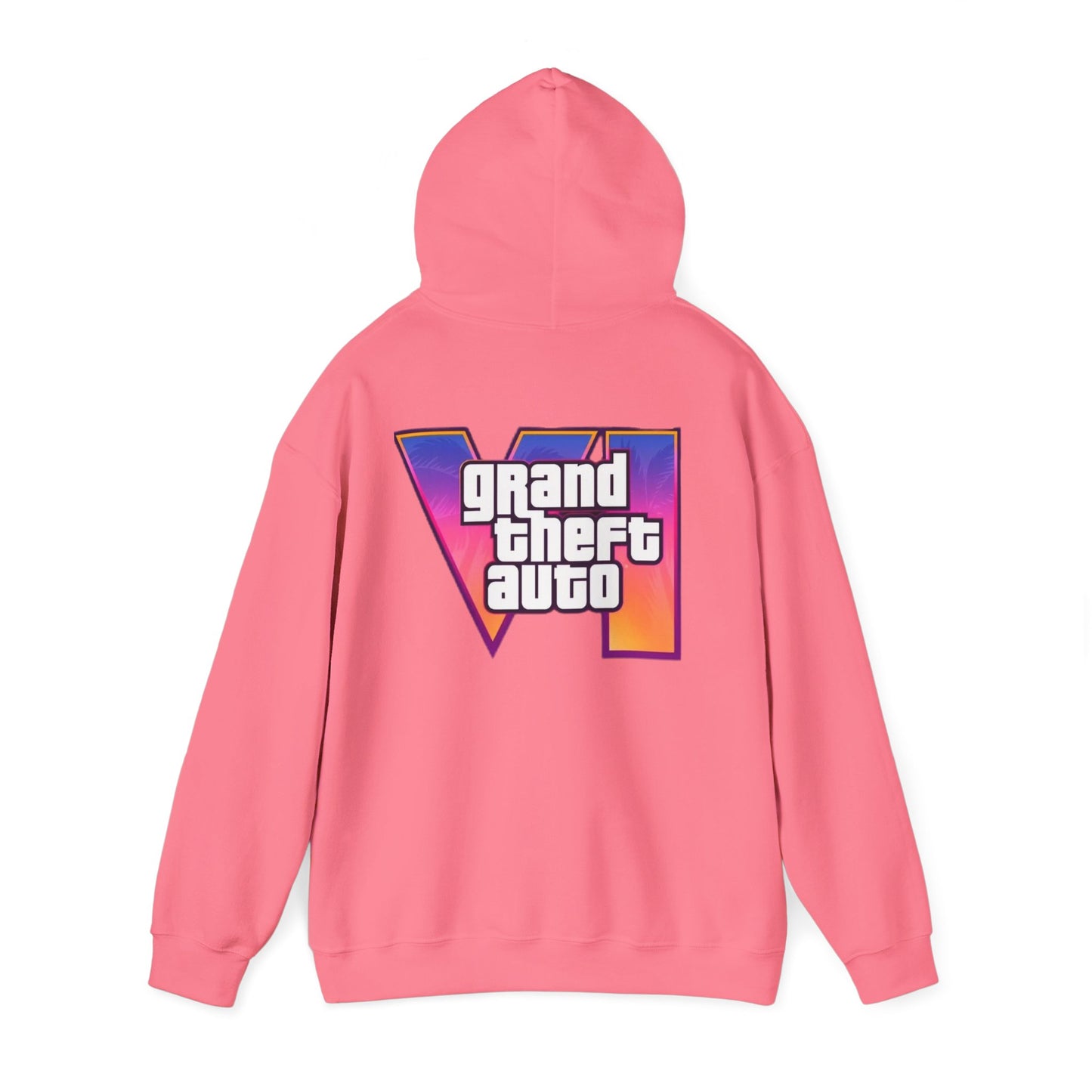 Gamer Hooded Sweatshirt | Unisex Heavy Blend™ | Retro Gaming Apparel, Gamer Gift, Video Game Hoodie, Grand Theft Auto Merch, Casual Wear