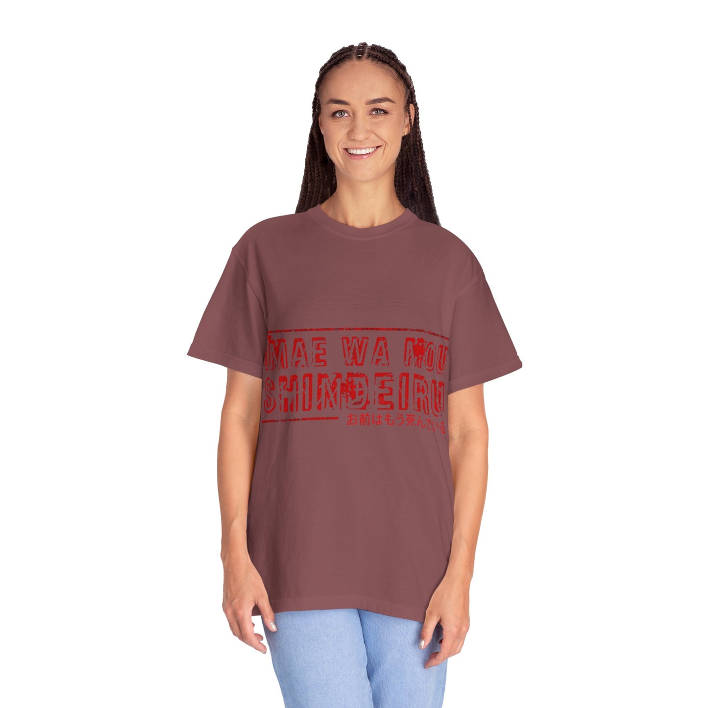 OMAE WA MOU SHINDEIRU Vintage-Inspired Unisex T-Shirt - , Gift for Anime Fans, Casual Wear, Street Style, Unique Graphic Tee