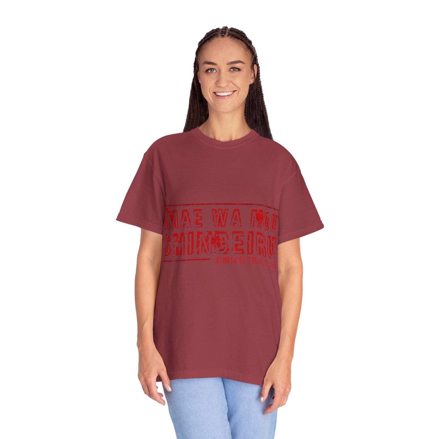 OMAE WA MOU SHINDEIRU Vintage-Inspired Unisex T-Shirt - , Gift for Anime Fans, Casual Wear, Street Style, Unique Graphic Tee