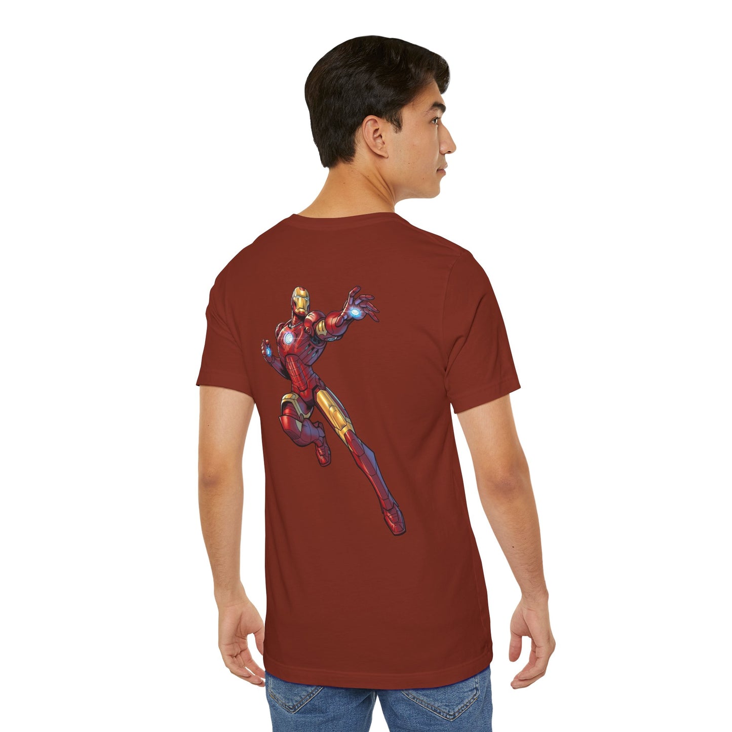 Iron Hero Unisex Tee - Comfy Gift for Fans, Superhero Apparel, Casual Wear, Geeky Fashion, Birthday Present