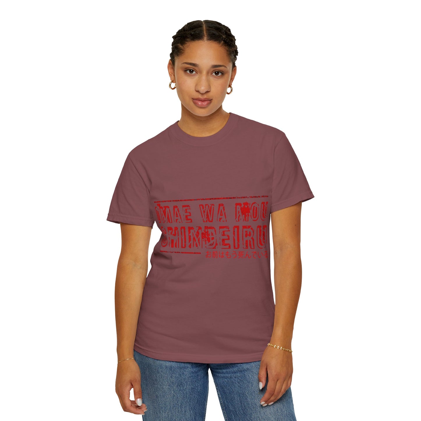 OMAE WA MOU SHINDEIRU Vintage-Inspired Unisex T-Shirt - , Gift for Anime Fans, Casual Wear, Street Style, Unique Graphic Tee