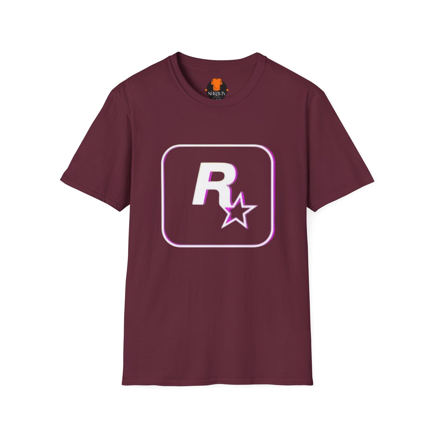 Vice City VI Inspired Unisex Softstyle T-Shirt, Gamer Apparel, Video Game Merchandise, Retro Gaming Gift, Casual Wear