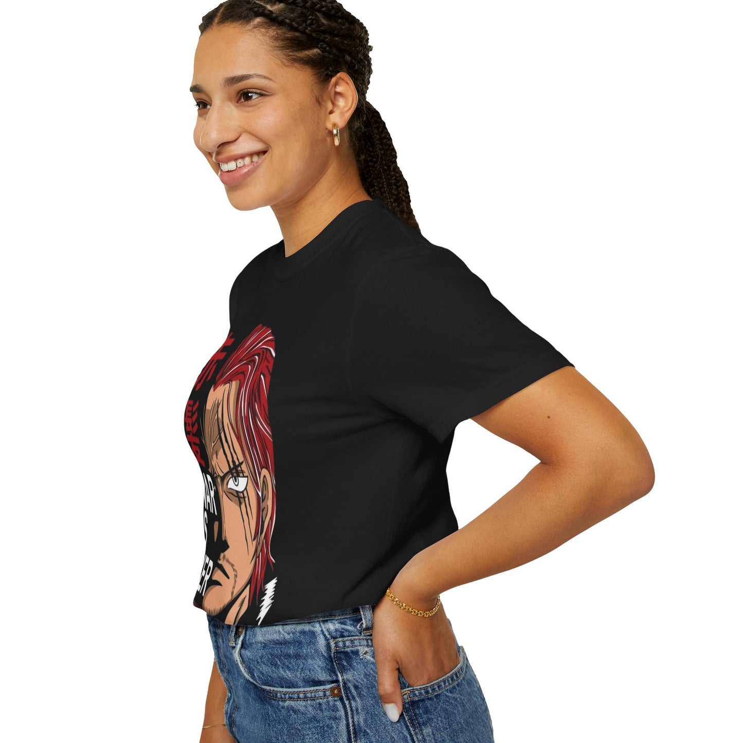 Unisex Anime War is Over T-shirt with Bold Message - Perfect for Fans, Gifts, Events, Merch, Streetwear, and Casual Wear