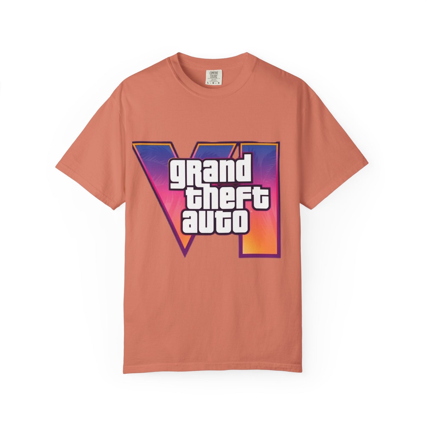 Vice City 6 Tee – VI Inspired Tshirt | Unisex Gamer Tee, Gift for Gamers, Casual Streetwear, Video Game Apparel, Game Night Must-Have