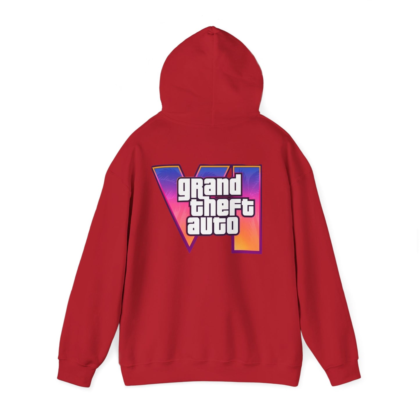 Gamer Hooded Sweatshirt | Unisex Heavy Blend™ | Retro Gaming Apparel, Gamer Gift, Video Game Hoodie, Grand Theft Auto Merch, Casual Wear