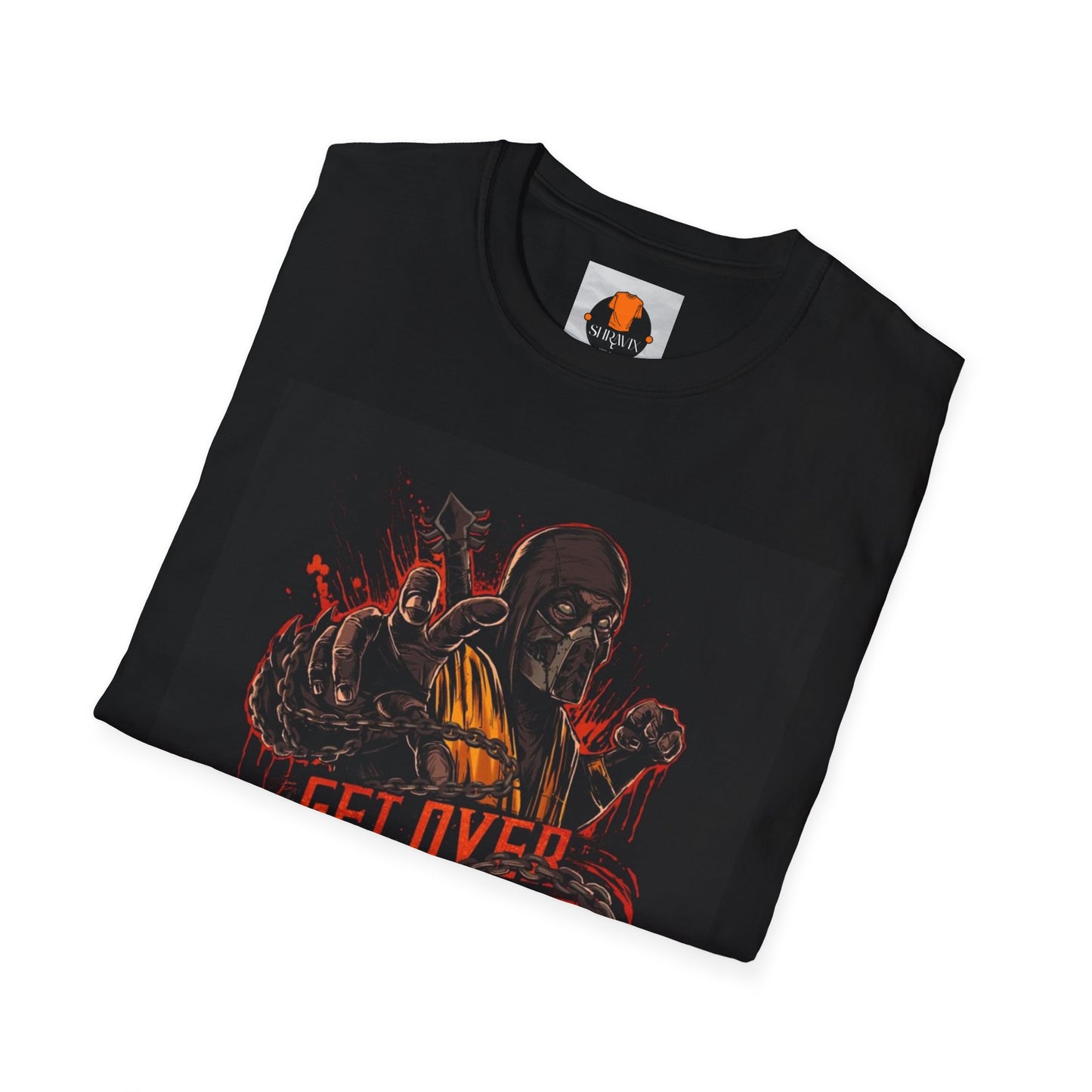 Get Over Here! Unisex Graphic Tee, Perfect Gift for Gamers, Unique Casual Wear, Streetwear, Trendy Fashion, T-Shirt for Every Occasion