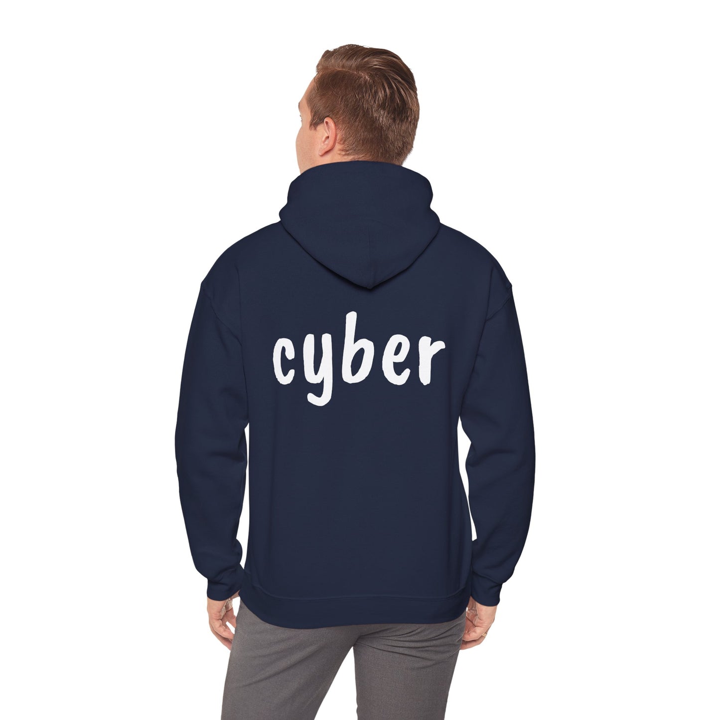 Cool Cyber Hoodie | Unisex Heavy Blend Sweatshirt, Gamer Gift, Tech Lover Apparel, Stylish Streetwear, Casual Comfort, Perfect for Events