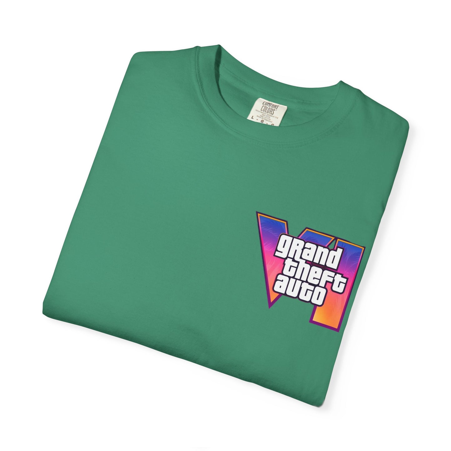 VICE CITY 6 VI Unisex T-Shirt - Gamer Tee, Video Game Gift, Casual Wear, Birthday Present, Graphic Tee