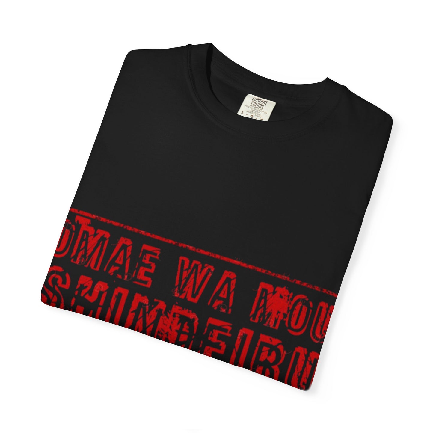 OMAE WA MOU SHINDEIRU Vintage-Inspired Unisex T-Shirt - , Gift for Anime Fans, Casual Wear, Street Style, Unique Graphic Tee